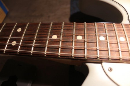 Manche avant nettoyage.